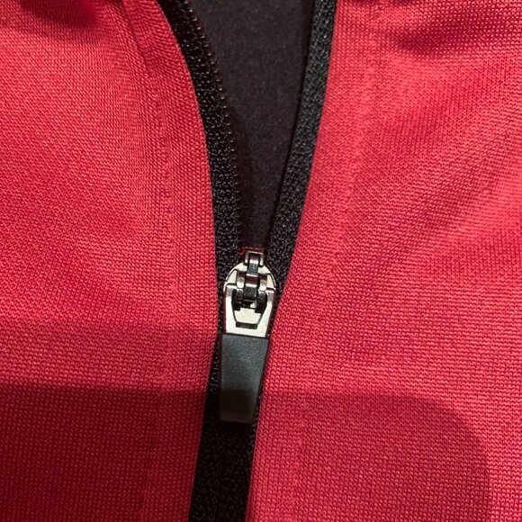 NFL Arizona Cardinals Quarter Zip Men's Sweater 2XL Red Pullover Team Apparel - Picture 8 of 9